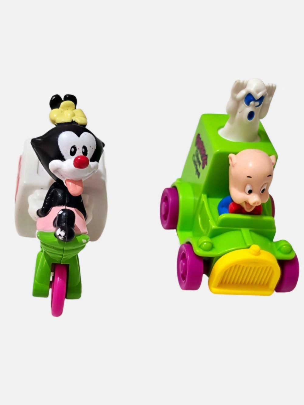 1992 Warner Bros McDonalds Porky Pig Ghost Catchers, 1993 Dot's Ice Cream Wagon